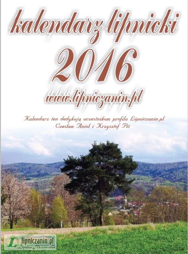 Darmowy kalendarz na 2016 rok – pobierz