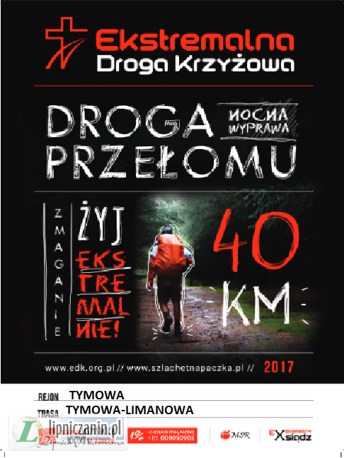 Ekstremalna droga krzyżowa 2017 – 7 kwiecień – zapraszamy